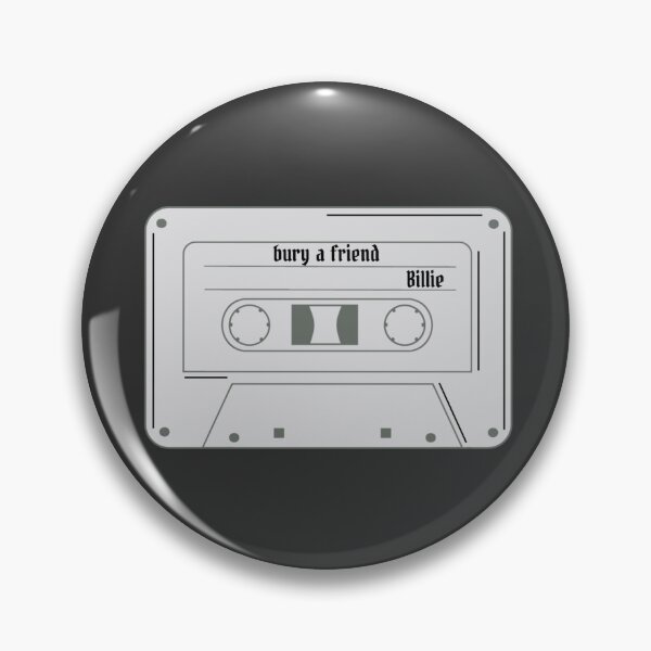 Item preview, bury a friend Cassette designed and sold by BlackwellNY.