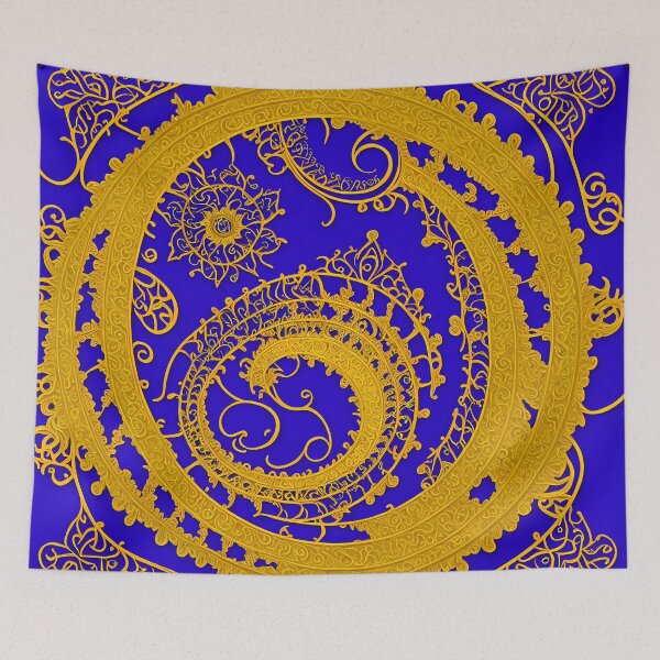 Item preview, Spiral Mandala Golden Mandala - SPIRALS designed and sold by internlvisions.