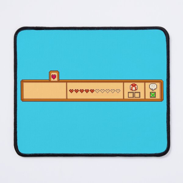 Item preview, Stardew Valley Relationship Bar 5 heart 0 present 1 talk designed and sold by aiya-pixels.