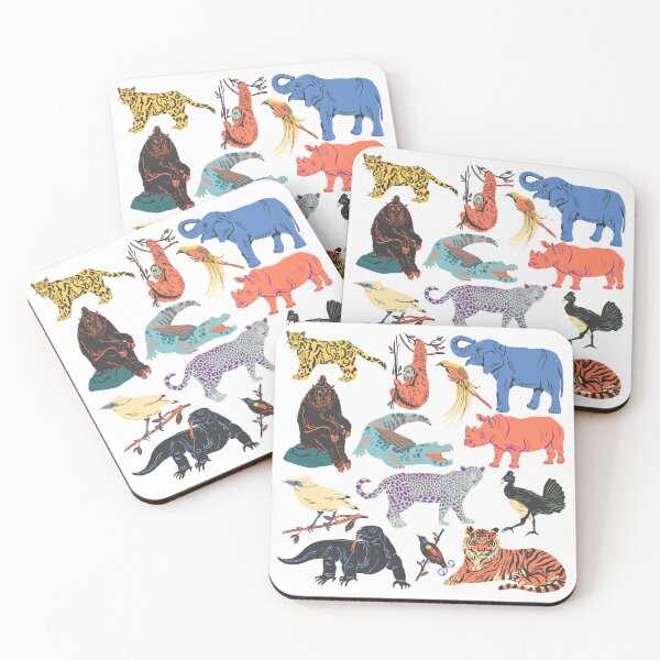 Item preview, Party Animals designed and sold by KatsCanvas.