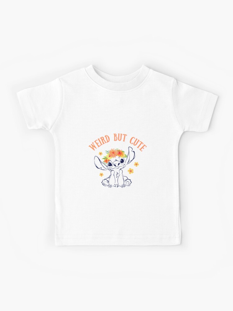 Cute Stitch in bow experiment 2 Kids T-Shirt for Sale by Scenic