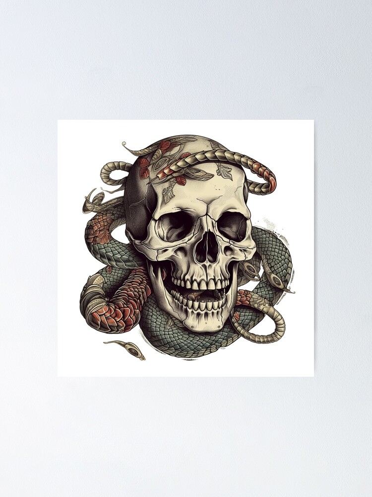 Cracked skull tattoo - Tattoogrid.net