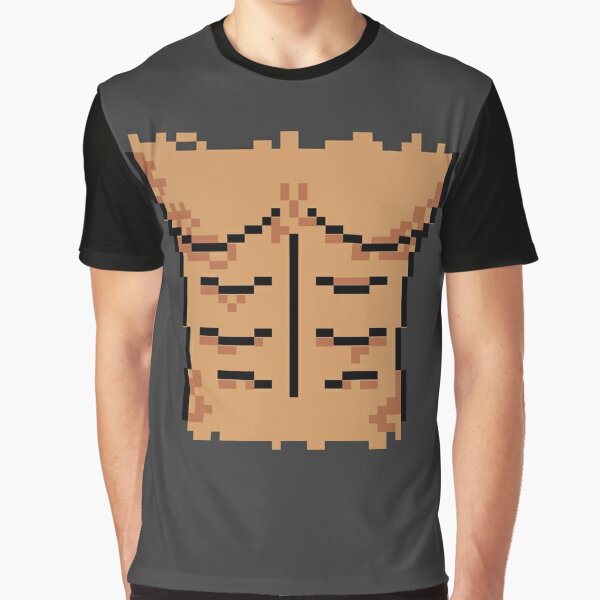 Abs-olutely Hilarious No 4 - Pixel Art Graphic T-Shirt for Sale by  Celeste von Solms