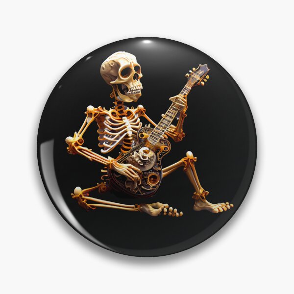 Item preview, Skeleton Playing A Guitar designed and sold by MTJ-Mushrooms.