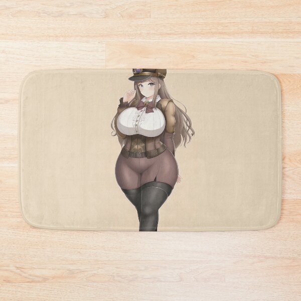 Item preview, BBW Cartoon Steampunk Lady designed and sold by RaveToTheGrave.