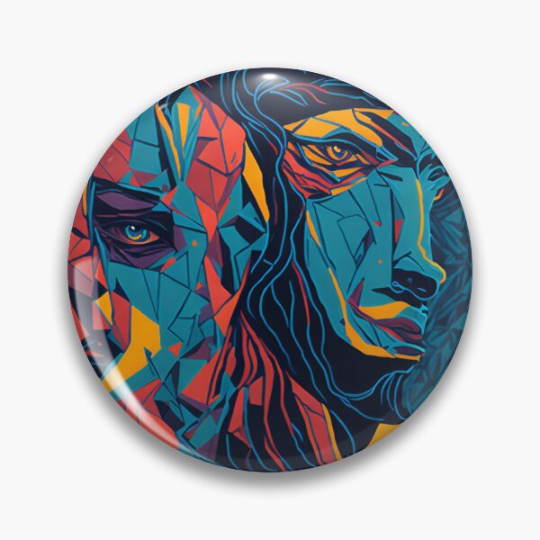 Item preview, Humanistic Mirage: A Psychedelic Illusion on a Colorful Abstract T-Shirt designed and sold by TshirtTown77.