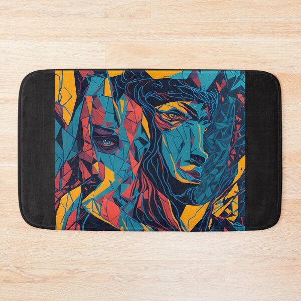 Item preview, Humanistic Mirage: A Psychedelic Illusion on a Colorful Abstract T-Shirt designed and sold by TshirtTown77.