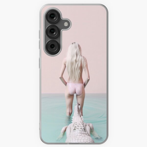 Woman cocrodile Samsung Galaxy Soft Case