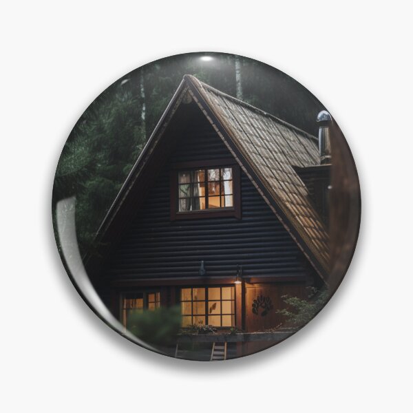 Item preview, A-frame cabin in the woods designed and sold by TommyAnderson.
