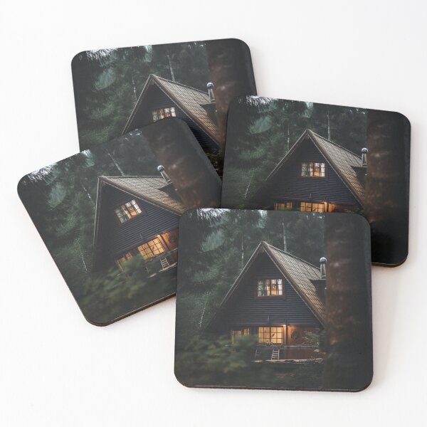 Item preview, A-frame cabin in the woods designed and sold by TommyAnderson.