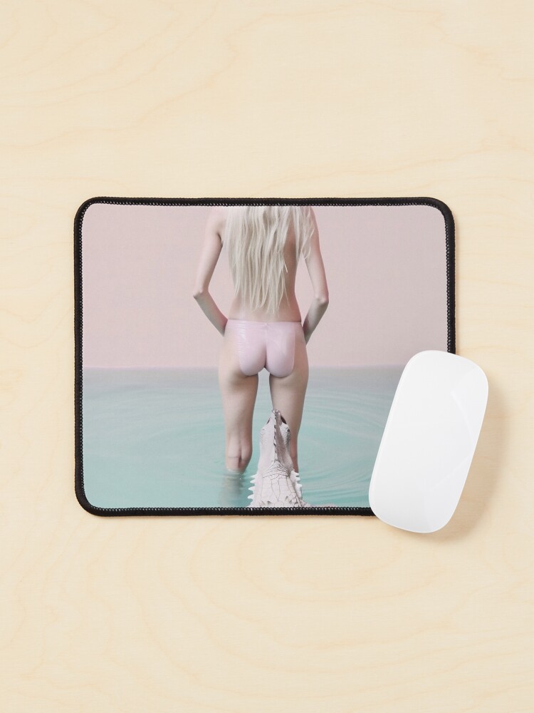 Thumbnail 1 of 5, Mouse Pad, Woman cocrodile designed and sold by alicemonbercomp.