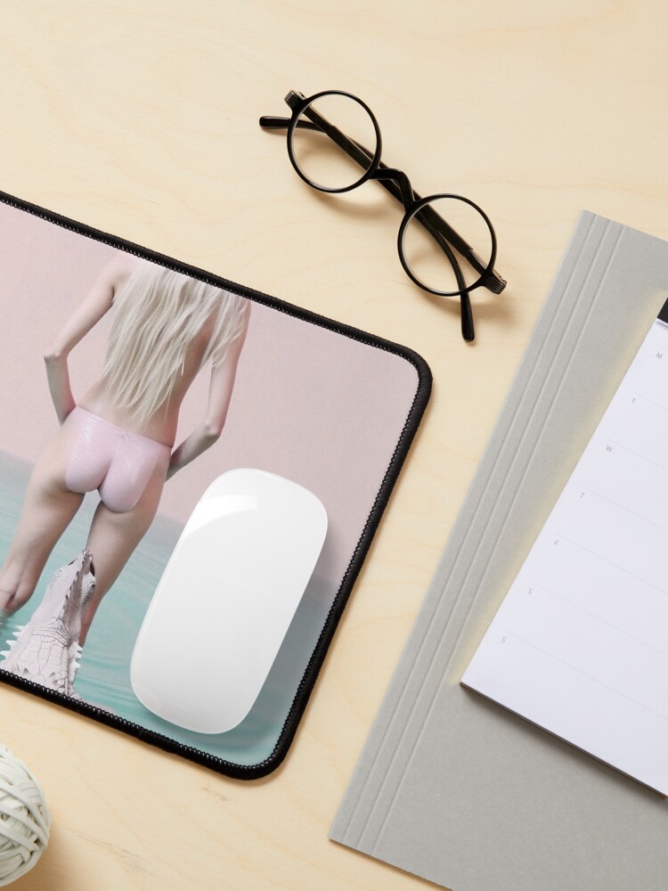 Thumbnail 3 of 5, Mouse Pad, Woman cocrodile designed and sold by alicemonbercomp.