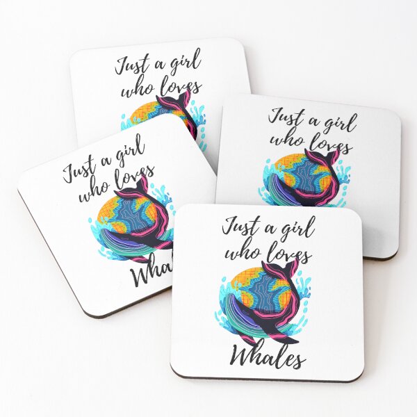 Item preview, Just a girl who loves whales designed and sold by AspectArtWorks.