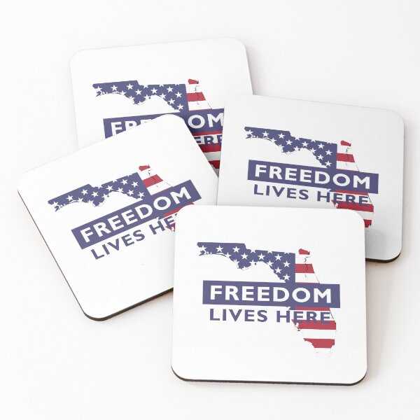 Item preview, Freedom lives here Florida designed and sold by RossDillon.