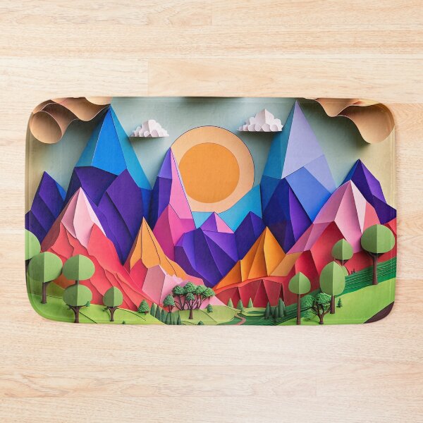 Item preview, Embrace Nature's Beauty with our Serene Mountain Sunset Artwork designed and sold by TVBArchive.