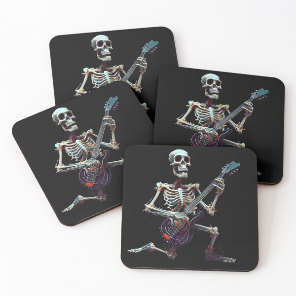 Item preview, Skeleton Playing Guitar designed and sold by MTJ-Mushrooms.