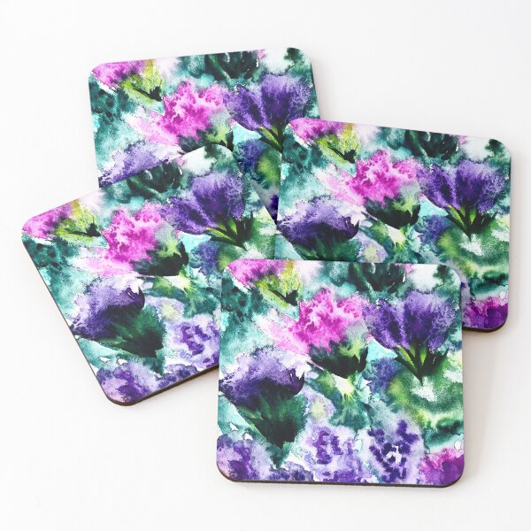 Item preview, spring lose watercolor pattern designed and sold by kmaiaart.