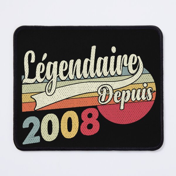 Item preview, Vintage Légendairy Depuis 2008 Original Limited Edition 15 Year Old Birthday Gifts designed and sold by YAHIA-14.