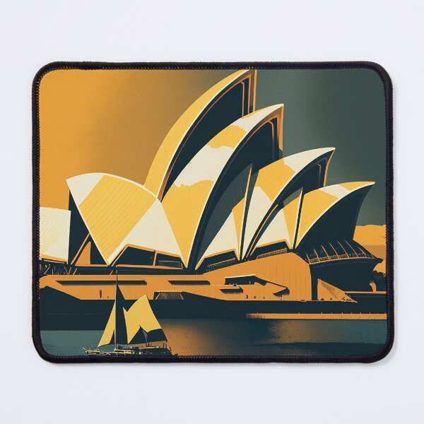 Item preview, Stylised image of Sydney Opera House designed and sold by Dan Edwards.