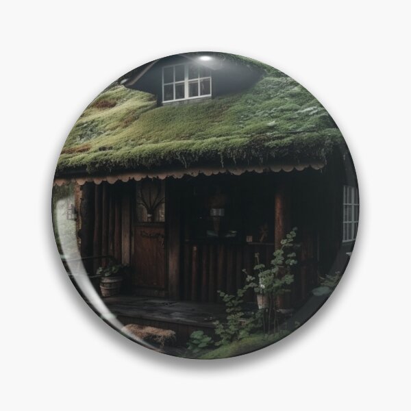 Item preview, Overgrown mossy cabin designed and sold by TommyAnderson.