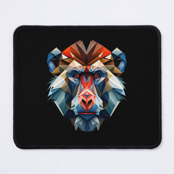 Item preview, Abstract Baboon Art - Colorful and Vibrant designed and sold by FiveIntentions.
