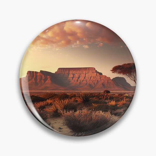 Item preview, Mythical mountain scene resembling Table Mountain designed and sold by Dan Edwards.