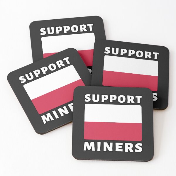 Item preview, Support Polish Miners - Poland Miners Protest designed and sold by ViewerEqualsPhoton.