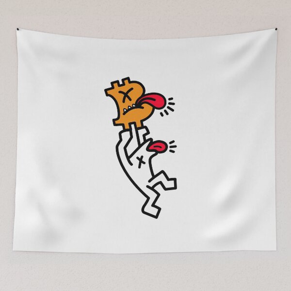 Item preview, Bitcoin doesn't care designed and sold by bitpopart.