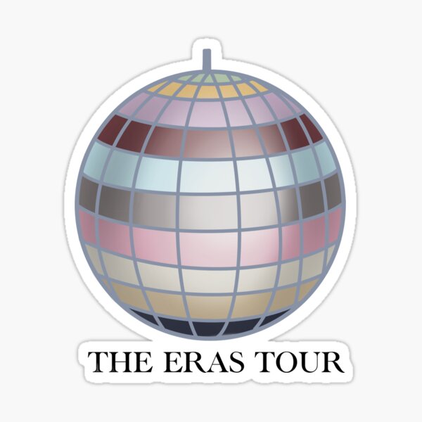 "Eras Tour Disco Ball" Sticker for Sale by rguza Redbubble