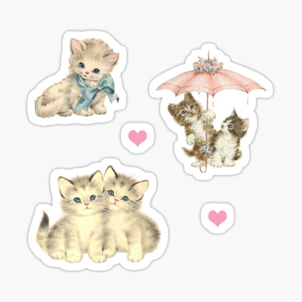 Cute zombie kitten Sticker for Sale by sivelobanova