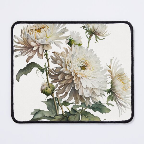 Item preview, Watercolor Chrysanthemum designed and sold by Yeamie-Boutique.