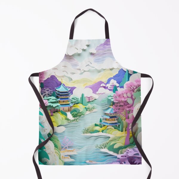 Item preview, West Lake Kirigami: Dreamy 3D Art designed and sold by midgpt journey.
