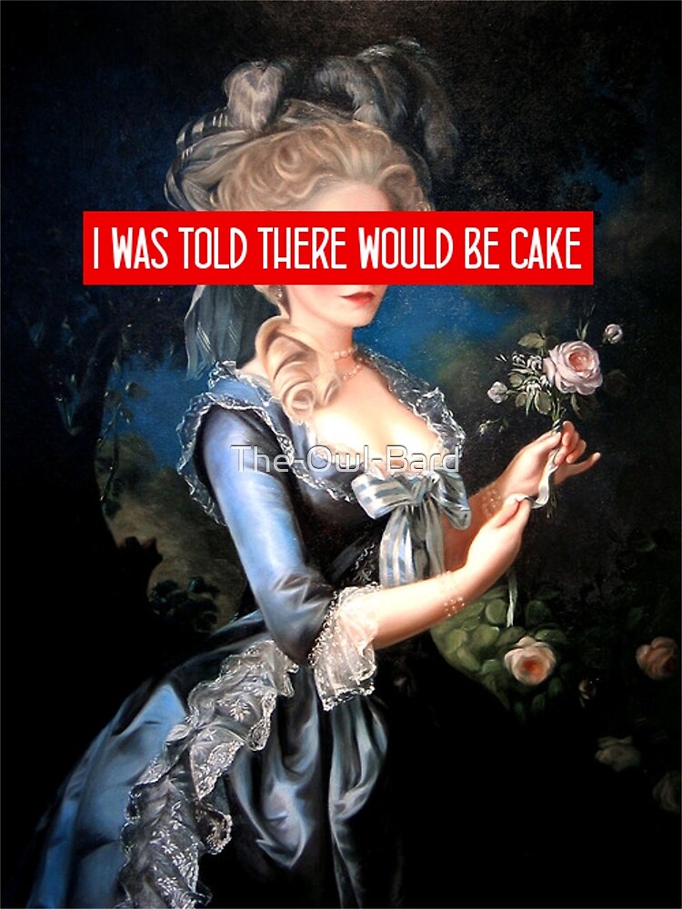 i was told there would be cake t shirt