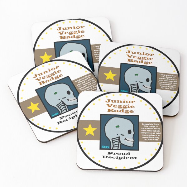 Item preview, Junior Veggie Badge designed and sold by Omt87.
