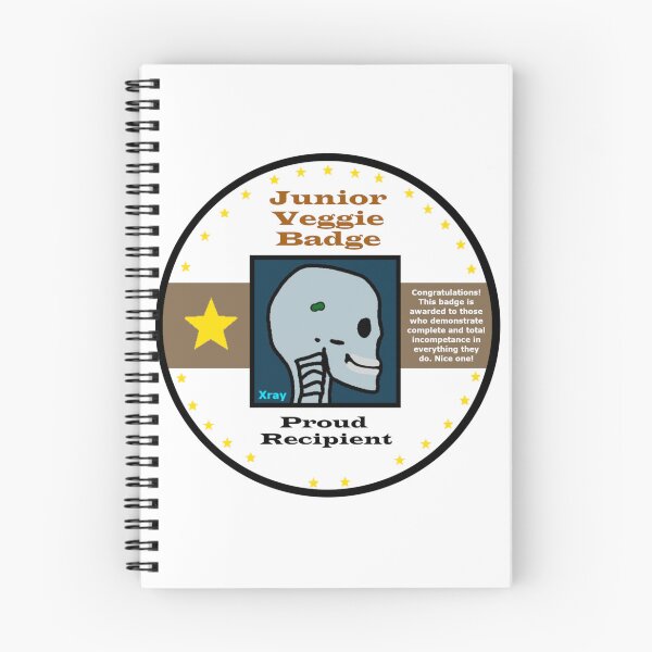 Item preview, Junior Veggie Badge designed and sold by Omt87.