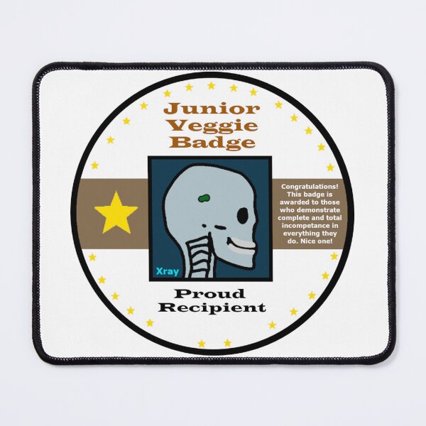 Item preview, Junior Veggie Badge designed and sold by Omt87.