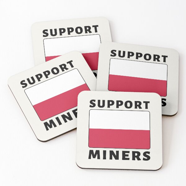 Item preview, Support Polish Miners - Poland Miners Protest designed and sold by ViewerEqualsPhoton.