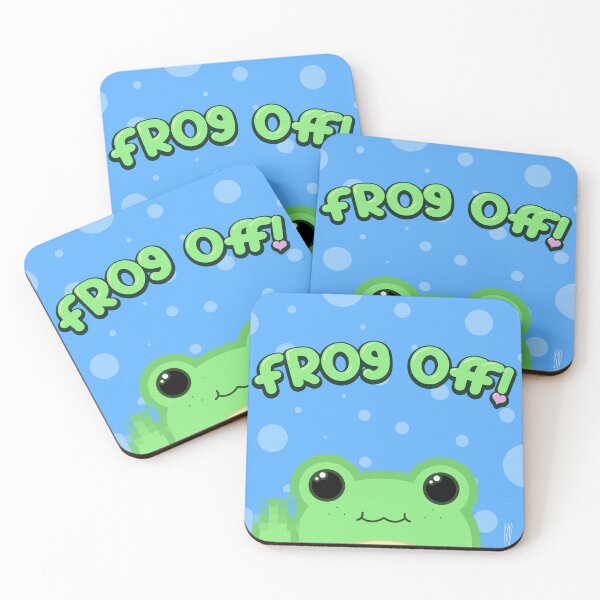 Item preview, Frog Off! designed and sold by TheTimekeeper.