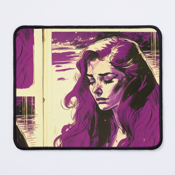 Item preview, Vintage Pulp Comic Sad Girl 7 designed and sold by heyhannaleah.