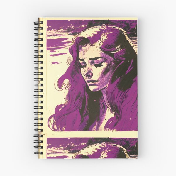 Item preview, Vintage Pulp Comic Sad Girl 7 designed and sold by heyhannaleah.