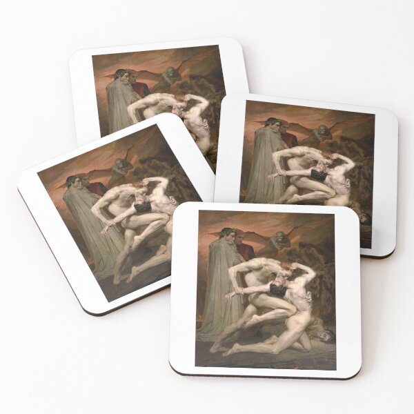 Item preview, William-Adolphe Bouguereau Dante and Virgil in Hell  designed and sold by TeeARTHY.