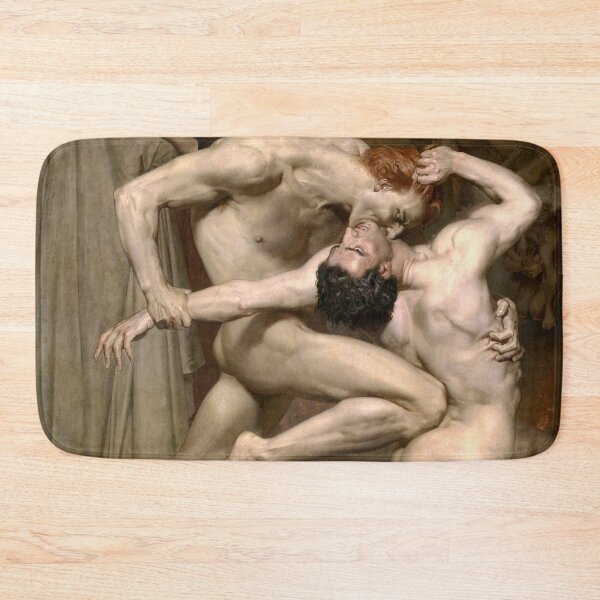 Item preview, William-Adolphe Bouguereau Dante and Virgil in Hell  designed and sold by TeeARTHY.
