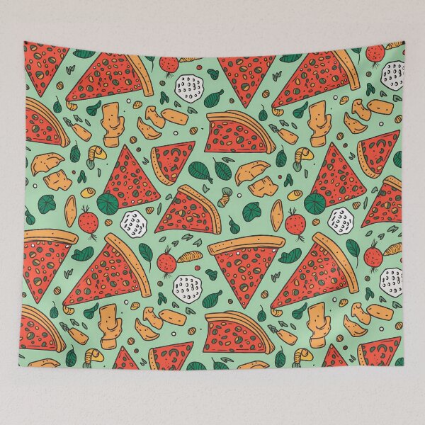 Item preview, Pizza Party Pattern designed and sold by randrdesign.