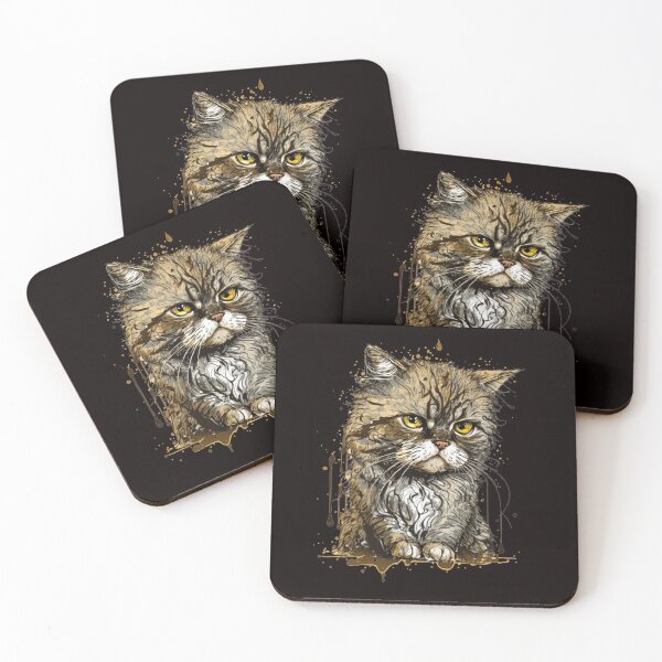 Item preview, Funny Cat,Stressed Cat,Cute Cat designed and sold by onemood.