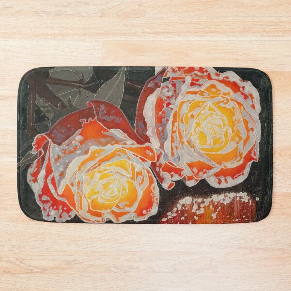 Item preview, Ash roses original fantasy oil painting designed and sold by Yue Zeng Art Studio.