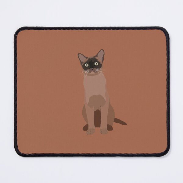 Item preview, Burmese Cat Illustration designed and sold by Alo.