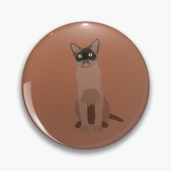 Artikelvorschau, Illustration einer burmesischen Katze entworfen und verkauft von Alo.