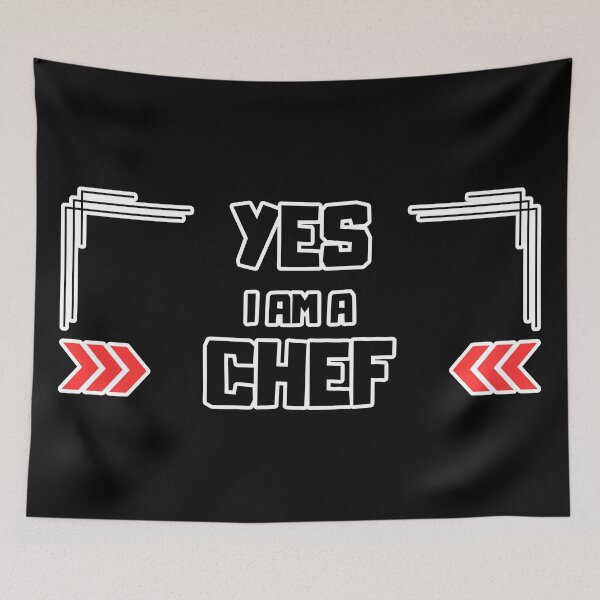 Item preview, Yes I Am a Chef designed and sold by yangs-wear.
