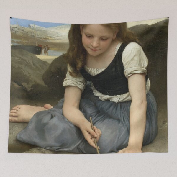 Item preview, William-Adolphe Bouguereau Le Crabe  designed and sold by TeeARTHY.
