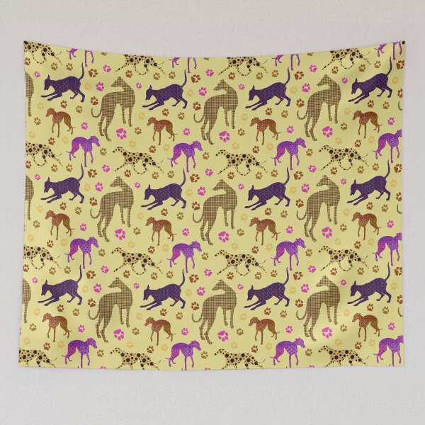 Item preview, Greyhounds and Whippets designed and sold by MistyLakeArt.